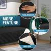 imageHVERSAILTEX 100 Waterproof Couch Cover for 3 Cushion Couch Traditional Chesterfield Sofa Cover for Dogs Furniture Protector Cover with with Extra Long Armrest Cover for Pet CatSofa GreyBeigeBlackBeige
