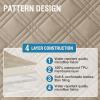 imageHVERSAILTEX 100 Waterproof Couch Cover for 3 Cushion Couch Traditional Chesterfield Sofa Cover for Dogs Furniture Protector Cover with with Extra Long Armrest Cover for Pet CatSofa GreyBeigeTaupeBeige
