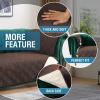 imageHVERSAILTEX 100 Waterproof Couch Cover for 3 Cushion Couch Traditional Chesterfield Sofa Cover for Dogs Furniture Protector Cover with with Extra Long Armrest Cover for Pet CatSofa GreyBeigeBrownBeige
