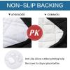 imageHVERSAILTEX 100 Waterproof Sofa Slipcover Washable Loveseat Cover for 2 Cushion Cover NonSlip Furniture Protector with Puppy Paw Silicone Backing Couch Cover for Pets Dogs Loveseat BlackBlack