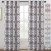 imageHVERSAILTEX Blackout Curtains Printed Design 84 Inch Length 2 Panels Set Thermal Insulated Curtains for Bedroom Living Room Geometric Modern Grommet Window Drapes  Taupe and BrownBrown  Gray