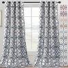 imageHVERSAILTEX Blackout Curtains Printed Design 84 Inch Length 2 Panels Set Thermal Insulated Curtains for Bedroom Living Room Geometric Modern Grommet Window Drapes  Taupe and BrownHunter Green  Gray