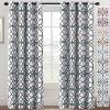 imageHVERSAILTEX Blackout Curtains Printed Design 84 Inch Length 2 Panels Set Thermal Insulated Curtains for Bedroom Living Room Geometric Modern Grommet Window Drapes  Taupe and BrownHunter Green  Gray