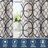 imageHVERSAILTEX Blackout Curtains Printed Design 84 Inch Length 2 Panels Set Thermal Insulated Curtains for Bedroom Living Room Geometric Modern Grommet Window Drapes  Taupe and BrownNavy  Gray