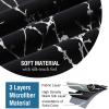 imageHVERSAILTEX Blackout Curtains for Bedroom Foil Print Twig Tree Branch Thermal Insulated Grommet Curtain Drapes Light Blocking Thick Soft Window Curtains for Living 52 x 84 Inch 2 Panels SageJet Black