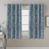 imageHVERSAILTEX Blackout Curtains for Bedroom Foil Print Twig Tree Branch Thermal Insulated Grommet Curtain Drapes Light Blocking Thick Soft Window Curtains for Living 52 x 84 Inch 2 Panels SageStone Blue