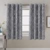 imageHVERSAILTEX Blackout Curtains for Bedroom Foil Print Twig Tree Branch Thermal Insulated Grommet Curtain Drapes Light Blocking Thick Soft Window Curtains for Living 52 x 84 Inch 2 Panels SageGrey