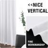 imageHVERSAILTEX Blackout Curtains for Windows Super HeavyDuty Lined Darkness Drapes for Bedroom Privacy Assured Window Treatment for Patio Pack of 2 52 x 108 inch White Front with White LinerPearl White