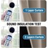 imageHVERSAILTEX Blackout Curtains for Windows Super HeavyDuty Lined Darkness Drapes for Bedroom Privacy Assured Window Treatment for Patio Pack of 2 52 x 108 inch White Front with White LinerKhaki