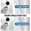 imageHVERSAILTEX Blackout Curtains for Windows Super HeavyDuty Lined Darkness Drapes for Bedroom Privacy Assured Window Treatment for Patio Pack of 2 52 x 108 inch White Front with White LinerWhiteWhite