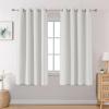 imageHVERSAILTEX Blackout Linen Curtains 84 inch Length 2 Panels Thick Light Blocking Curtain Thermal Insulated Window Drapes for Bedroom Rustic Farmhouse Curtains for Living Room  Heather Light TaupeHeather Natural