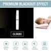 imageHVERSAILTEX Blackout Linen Curtains 84 inch Length 2 Panels Thick Light Blocking Curtain Thermal Insulated Window Drapes for Bedroom Rustic Farmhouse Curtains for Living Room  Heather Light TaupeFloral in BluestoneTaupe