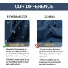 imageHVERSAILTEX Blackout Star Curtains for Kids Room Boys Girls Twinkle Silver Stars Thermal Insulated Cute Thick Soft Curtain Drapes Grommet Top 1 Panel 52quot W x 63quot L GreyNavySilver