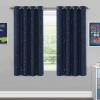 imageHVERSAILTEX Blackout Star Curtains for Kids Room Boys Girls Twinkle Silver Stars Thermal Insulated Cute Thick Soft Curtain Drapes Grommet Top 1 Panel 52quot W x 63quot L GreyNavyBronze