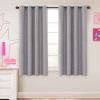 imageHVERSAILTEX Blackout Star Curtains for Kids Room Boys Girls Twinkle Silver Stars Thermal Insulated Cute Thick Soft Curtain Drapes Grommet Top 1 Panel 52quot W x 63quot L GreyGreyPink