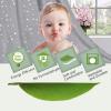 imageHVERSAILTEX Blackout Star Curtains for Kids Room Boys Girls Twinkle Silver Stars Thermal Insulated Cute Thick Soft Curtain Drapes Grommet Top 1 Panel 52quot W x 63quot L GreyGreySilver