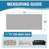 imageHVERSAILTEX Cooling Dog Blanket Soft Dog Bed Cover Cold Sofa Couch Cover for Dogs Washable NonSlip Pet Blanket for Sofa Furniture 32quot x 74quot Glacier GraySage