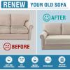 imageHVERSAILTEX Cooling Dog Blanket Soft Dog Bed Cover Cold Sofa Couch Cover for Dogs Washable NonSlip Pet Blanket for Sofa Furniture 32quot x 74quot Glacier GrayBeige