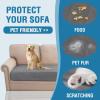 imageHVERSAILTEX Cooling Dog Blanket Soft Dog Bed Cover Cold Sofa Couch Cover for Dogs Washable NonSlip Pet Blanket for Sofa Furniture 32quot x 74quot Glacier GrayGrey