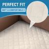 imageHVERSAILTEX Cooling Dog Blanket Soft Dog Bed Cover Cold Sofa Couch Cover for Dogs Washable NonSlip Pet Blanket for Sofa Furniture 32quot x 74quot Glacier GrayIvory