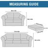 imageHVERSAILTEX Couch Cover Set for Sofa and Loveseat Stretch 4 Piece Sofa Covers for 3 Cushion Couch3 Piece Loveseat Covers for 2 Cushion Couch Feature Thicker Jacquard Fabric DoveSand