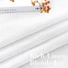 imageHVERSAILTEX Curtains 96 inches Long Linen CurtainsNatural Linen Blended Sheer CurtainPanelsDrapes for Living Room Home Decorative Privacy Window Treatment Nickel Grommets NaturalPure White