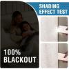imageHVERSAILTEX Faux Linen 100 Blackout Curtains for Bedroom 84 inches Long Thermal Insulated Textured Linen Look Curtain Back TabRod PocketHook Belt Draperies 2 Panels 52 x 84 Inch IvoryIvory