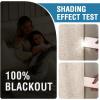 imageHVERSAILTEX Faux Linen 100 Blackout Curtains for Bedroom 84 inches Long Thermal Insulated Textured Linen Look Curtain Back TabRod PocketHook Belt Draperies 2 Panels 52 x 84 Inch IvoryNatural