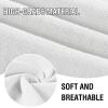 imageHVERSAILTEX Natural Linen Blended Curtains 84 Inches Length 2 Panels Textured Woven Linen Sheer Curtain Drapes for Living RoomBedroom Light Filtering Rod Pocket Casual Draperies  Off WhiteOff White