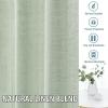 imageHVERSAILTEX Natural Linen Blended Curtains 84 Inches Length 2 Panels Textured Woven Linen Sheer Curtain Drapes for Living RoomBedroom Light Filtering Rod Pocket Casual Draperies  Off WhiteSage