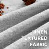 imageHVERSAILTEX Pinch Pleated Full Blackout Curtains Linen Blended Chenille Blackout Curtains 84 inch Length 2 Panels Bedroom Thermal Insulated Farmhouse Neutral Track Drapes with Hooks Heather NaturalHeather Glacier Gray