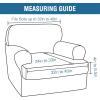 imageHVERSAILTEX Sofa Cover 4 Piece T Cushion Sofa Slipcovers Thick Velvet Couch Cover Stretch T Cushion Sofa Covers for 3 Cushion Couch with 3 Individual T Cushion Covers Burnt BrickTaupe