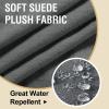 imageHVERSAILTEX Suede Stretch Couch Cushion Covers Sofa Cushion Covers Replacement Sectional Couch Seat Cover Protector Slipcovers for Pets Washable 3 Piece Sofa Covers for 3 Cushion NaturalGrey