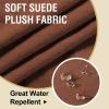 imageHVERSAILTEX Suede Stretch Couch Cushion Covers Sofa Cushion Covers Replacement Sectional Couch Seat Cover Protector Slipcovers for Pets Washable 3 Piece Sofa Covers for 3 Cushion NaturalVintage Clay