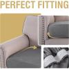 imageHVERSAILTEX Suede Stretch Couch Cushion Covers Sofa Cushion Covers Replacement Sectional Couch Seat Cover Protector Slipcovers for Pets Washable 3 Piece Sofa Covers for 3 Cushion NaturalGrey