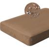 imageHVERSAILTEX Suede Stretch Couch Cushion Covers Sofa Cushion Covers Replacement Sectional Couch Seat Cover Protector Slipcovers for Pets Washable 3 Piece Sofa Covers for 3 Cushion NaturalMocha