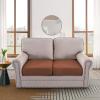 imageHVERSAILTEX Suede Stretch Couch Cushion Covers Sofa Cushion Covers Replacement Sectional Couch Seat Cover Protector Slipcovers for Pets Washable 3 Piece Sofa Covers for 3 Cushion NaturalVintage Clay
