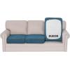 imageHVERSAILTEX Suede Stretch Couch Cushion Covers Sofa Cushion Covers Replacement Sectional Couch Seat Cover Protector Slipcovers for Pets Washable 3 Piece Sofa Covers for 3 Cushion NaturalStone Blue