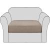 imageHVERSAILTEX Waterproof Sofa Seat Cushion Covers Sofa Covers for Seating Couch Cushion Slipcover Protectors Non Slip Cushion Cover Made of Looped Fleece Fabric Durable Sturdy 3 Pack GreyTaupe