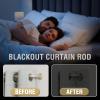 imageHVERSAILTEX Wrap Around Black Curtain Rod for Windows 185 to 435 Inch 34 Inch Adjustable Heavy Duty Blackout Curtain Rods Telescoping Curved Drapery Rods for Bedroom InoorOutdoorNickel
