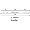 imageHVERSAILTEX Wrap Around Black Curtain Rod for Windows 185 to 435 Inch 34 Inch Adjustable Heavy Duty Blackout Curtain Rods Telescoping Curved Drapery Rods for Bedroom InoorOutdoorBronze