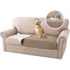 imageHVERSAILTEX Cooling Dog Blanket Soft Dog Bed Cover Cold Sofa Couch Cover for Dogs Washable NonSlip Pet Blanket for Sofa Furniture 32quot x 74quot Glacier GrayKhaki