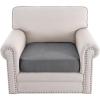 imageHVERSAILTEX Suede Stretch Couch Cushion Covers Sofa Cushion Covers Replacement Sectional Couch Seat Cover Protector Slipcovers for Pets Washable 3 Piece Sofa Covers for 3 Cushion NaturalGrey