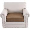 imageHVERSAILTEX Suede Stretch Couch Cushion Covers Sofa Cushion Covers Replacement Sectional Couch Seat Cover Protector Slipcovers for Pets Washable 3 Piece Sofa Covers for 3 Cushion NaturalMocha