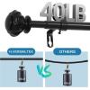 imageHVERSAILTEX Curtain Rods for Windows 162 to 594 Inches 34quot inch Diameter Adjustable Heavy Duty Drapery Rods Splicing Curtains Rods with Easy Install Design Extendable Curtain Rod WhiteMatte Black
