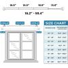 imageHVERSAILTEX Curtain Rods for Windows 162 to 594 Inches 34quot inch Diameter Adjustable Heavy Duty Drapery Rods Splicing Curtains Rods with Easy Install Design Extendable Curtain Rod WhiteWhite