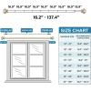 imageHVERSAILTEX Curtain Rods for Windows 162 to 594 Inches 34quot inch Diameter Adjustable Heavy Duty Drapery Rods Splicing Curtains Rods with Easy Install Design Extendable Curtain Rod WhitePale Gold