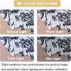 imageHVERSAILTEX Blackout Curtains 63 Inch Length 2 Panels Set Floral Print Drapes Farmhouse for Living Room Grommet Room Darkening Curtains Vintage Boho Window Treatment2 Panels NavyBlack