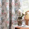 imageHVERSAILTEX Floral 100 Blackout Curtains 84 inch Length 2 Panels Printed Patterned Room Darkening Vintage Thermal Insulated Curtains for Living Room Grommet Curtain Drapes TealBlackTealRust