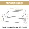 imageHVERSAILTEX Jacquard Sofa Slipcover with Waterproof Seat Furniture Protector 1 Piece Stretch Sofa Covers with Elastic Bottom for Kids Pets DogSofa IvorySea Grass